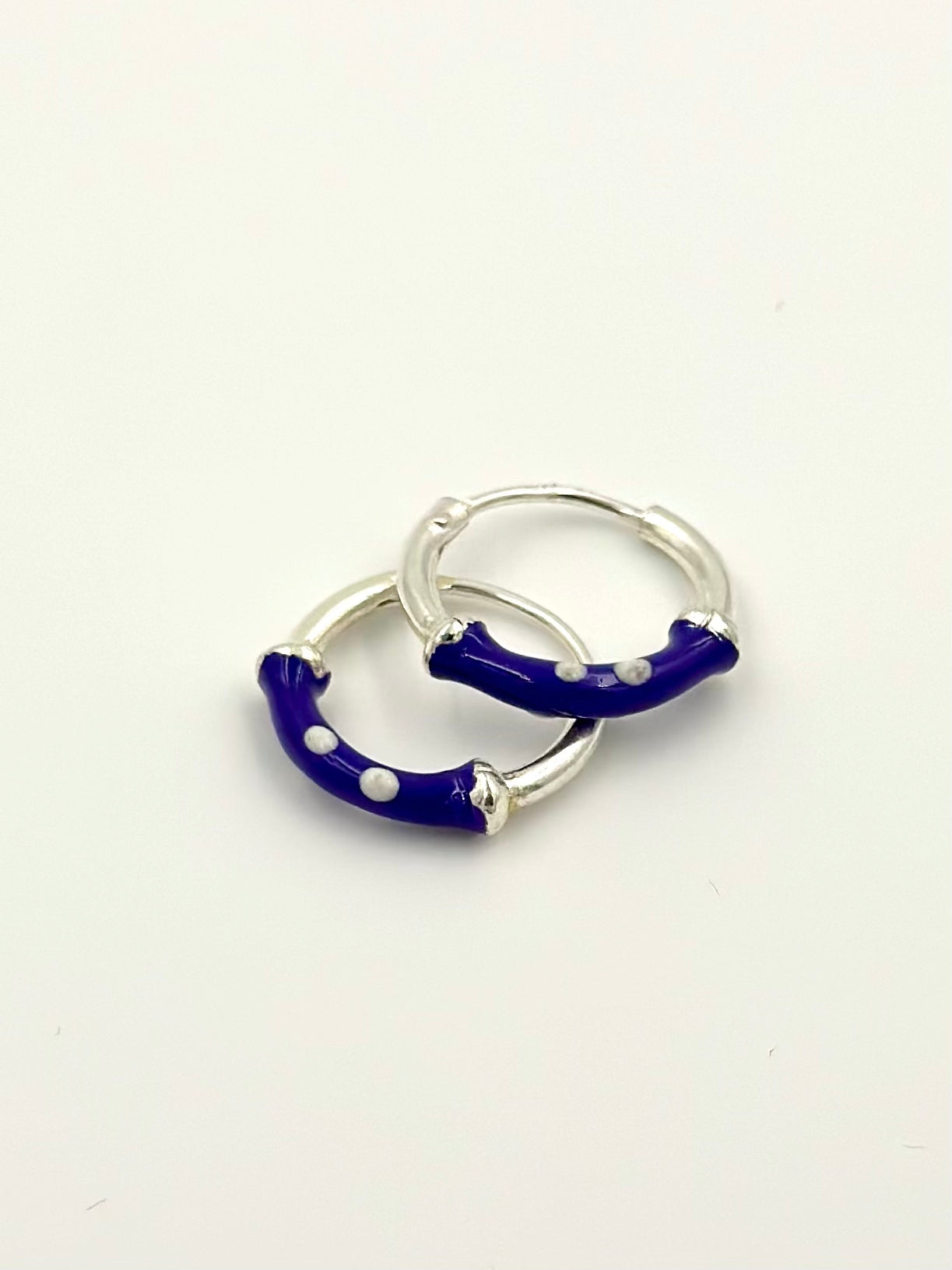 Kids dotted sterling silver bali