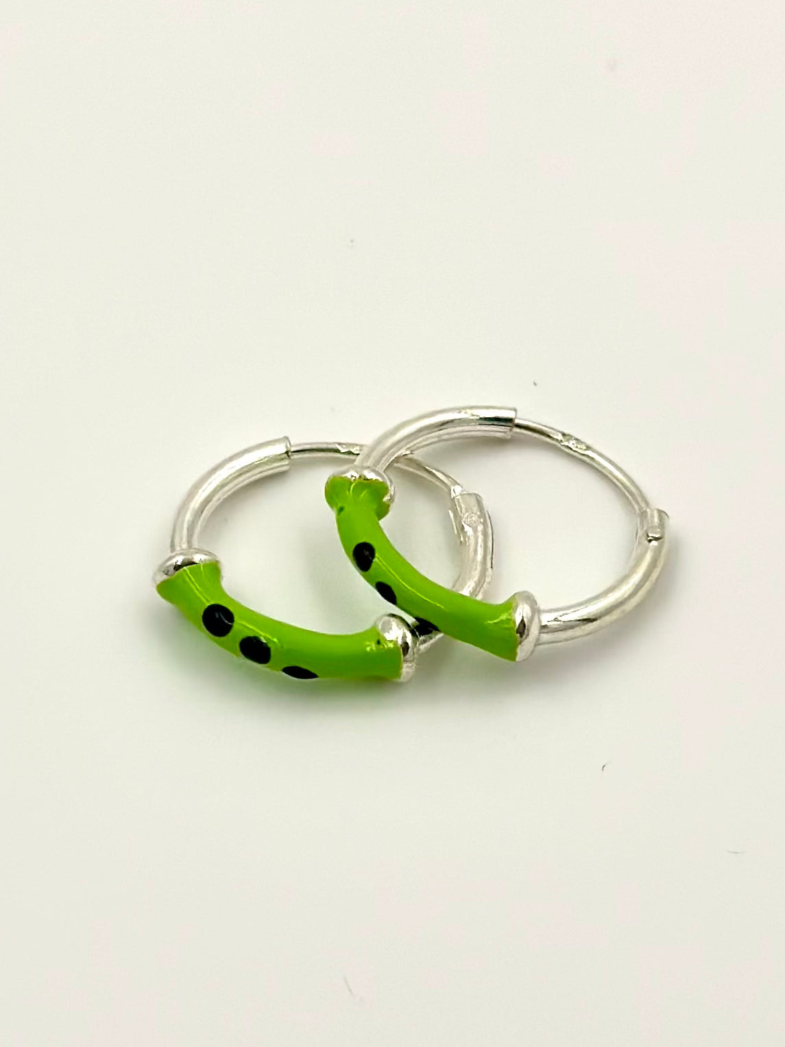 Kids dotted sterling silver bali