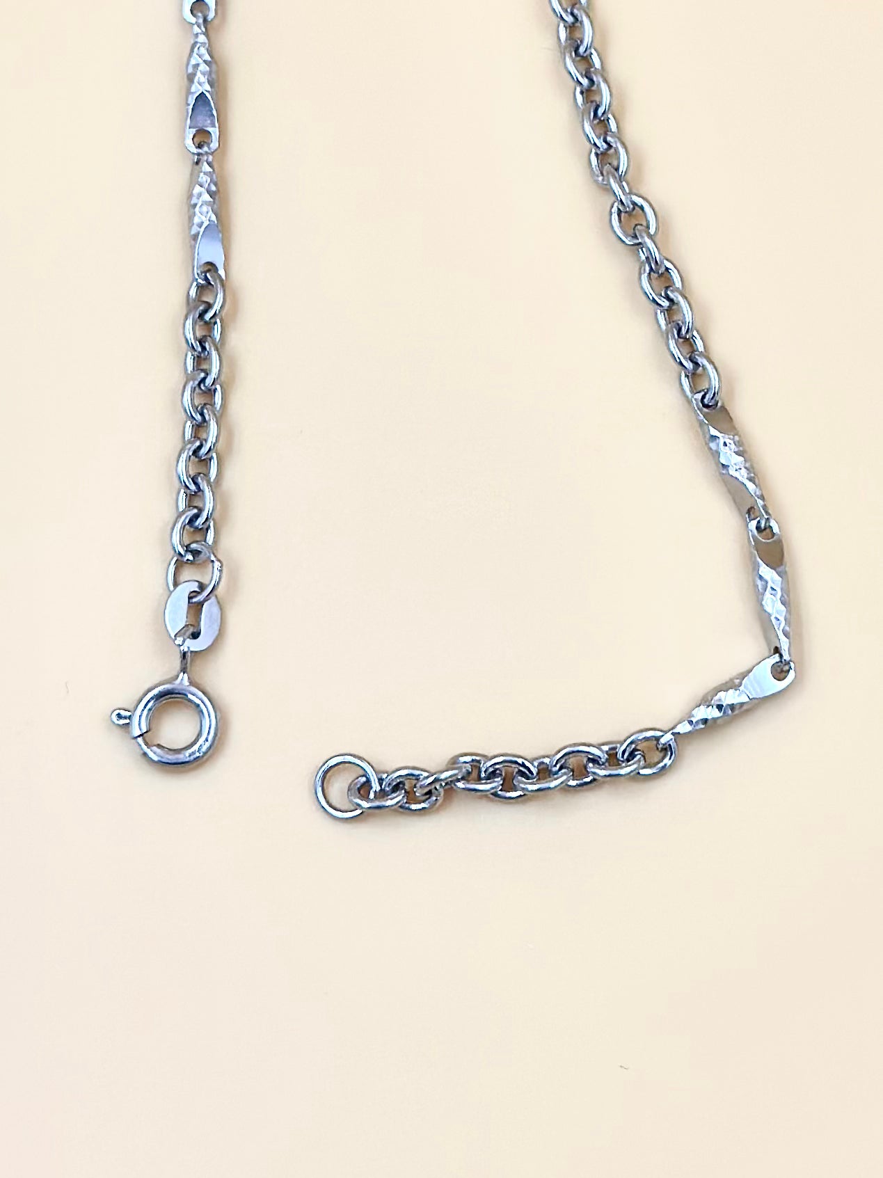 Sterling silver rope chain