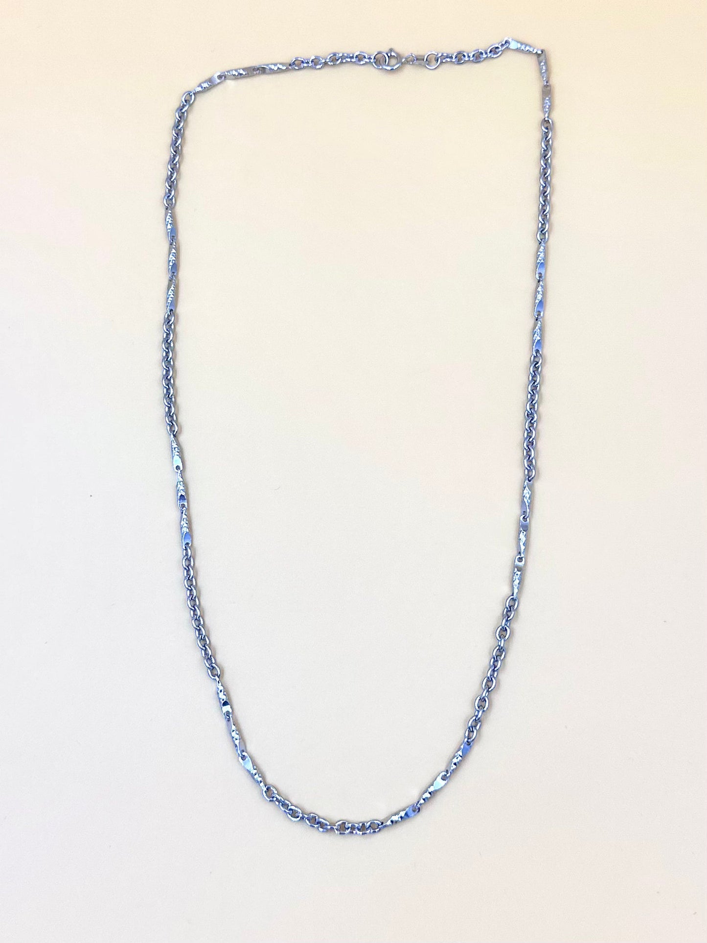 Sterling silver rope chain