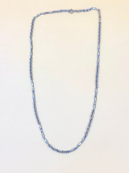 Sterling silver rope chain