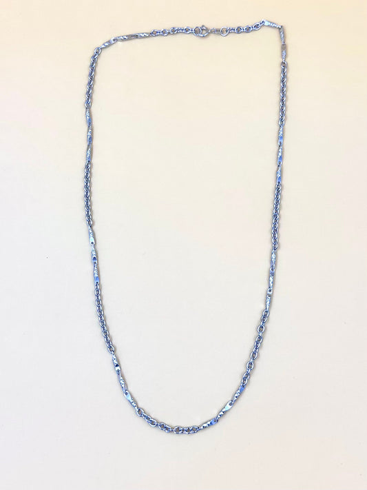 Sterling silver rope chain