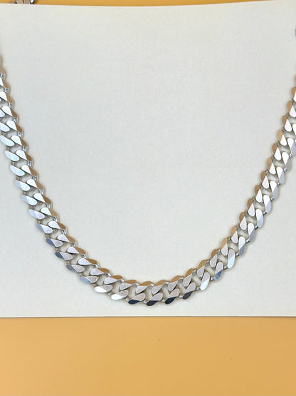 Sterling silver curb chain