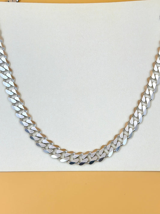 Sterling silver curb chain