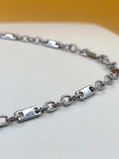 Sterling silver cable link chain