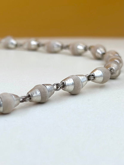 Sterling silver beaded chain