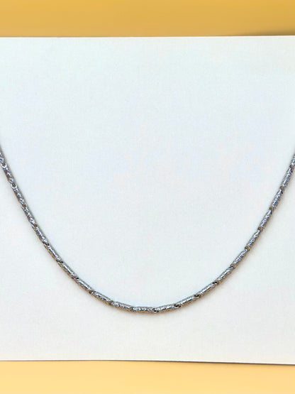 Sterling silver byzantine chain