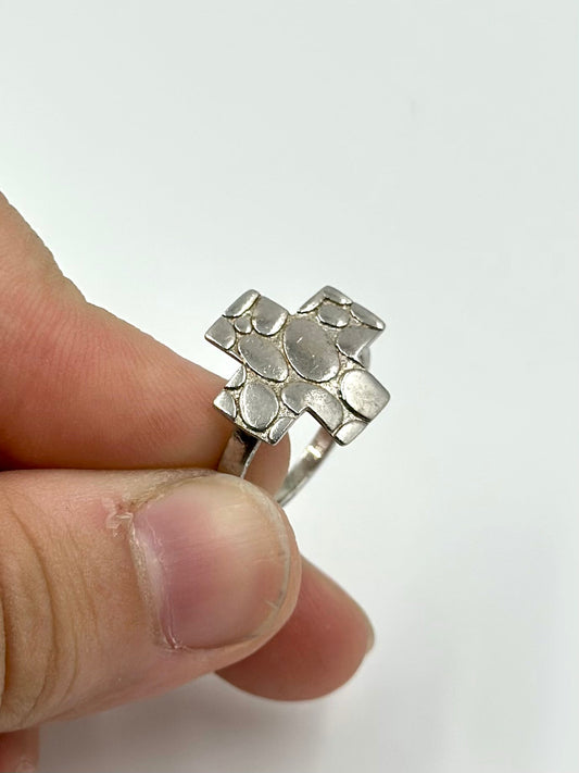 sterling silver cocktail ring 