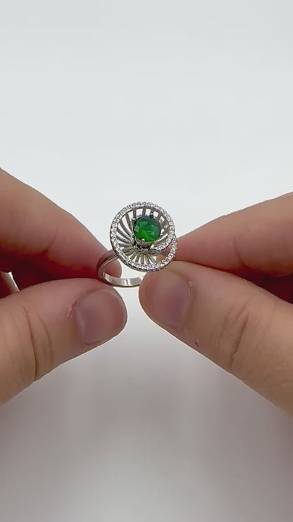 Verdant Dream Cocktail Ring