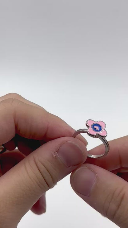 Pink Petal Artisanal Ring