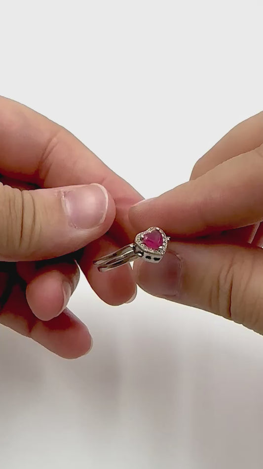 Reversible Heart Artisanal Ring