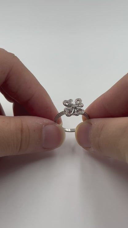 Four Leaf Fortune Artisanal Ring